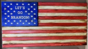 Let's Go Brandon Clear/Premium Pine