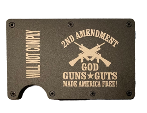 2nd Amendment God, Guts, Guns RFID Protection