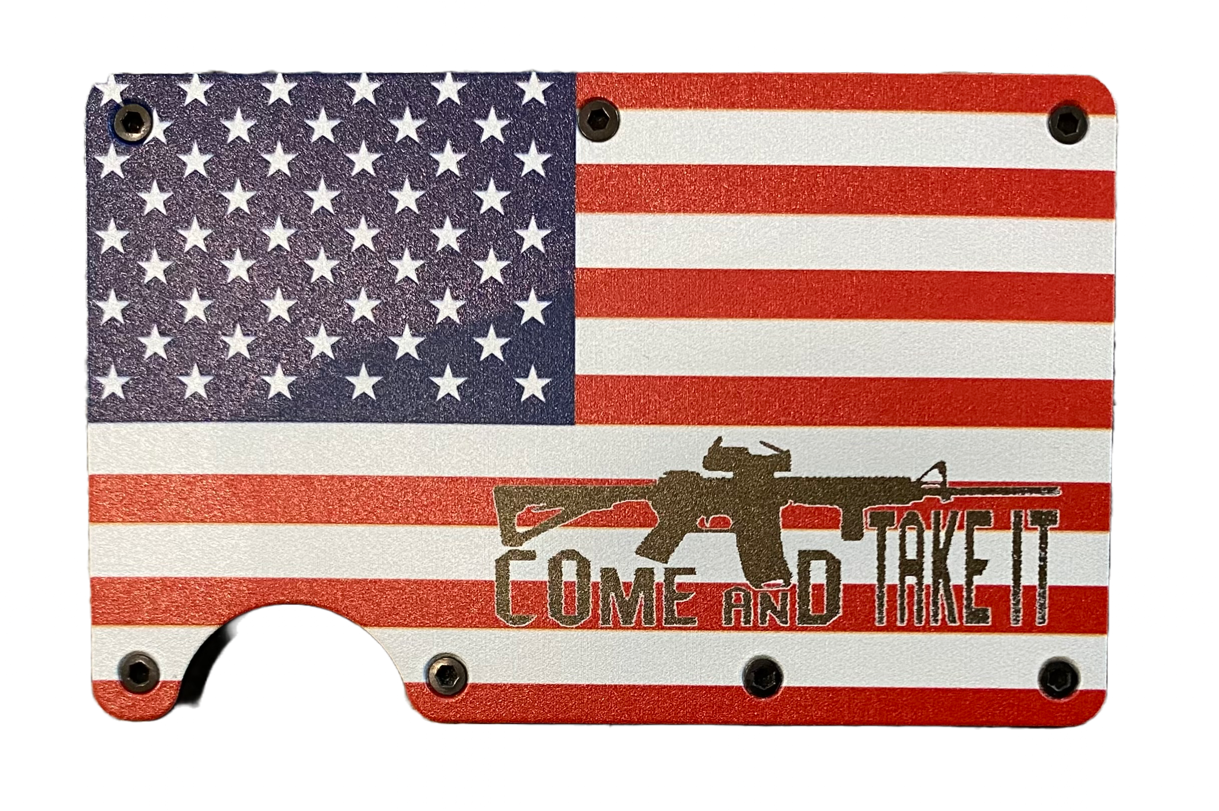 Come & Take It American Flag RFID Protected