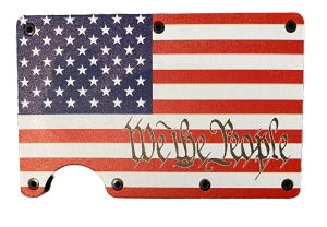 We The People American Flag RFID Protected