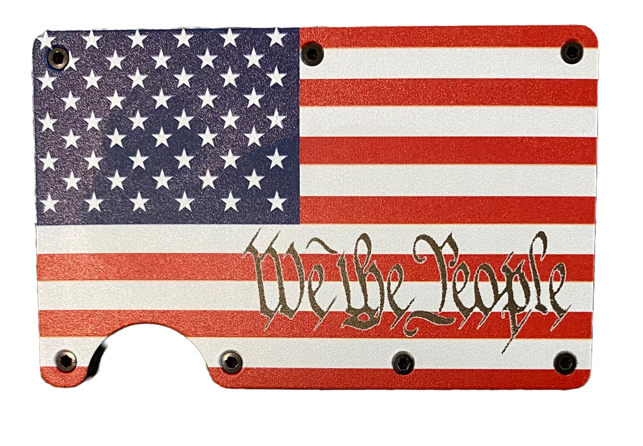 We The People American Flag RFID Protected