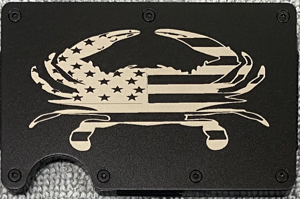 Crab American Flag RFID Protection