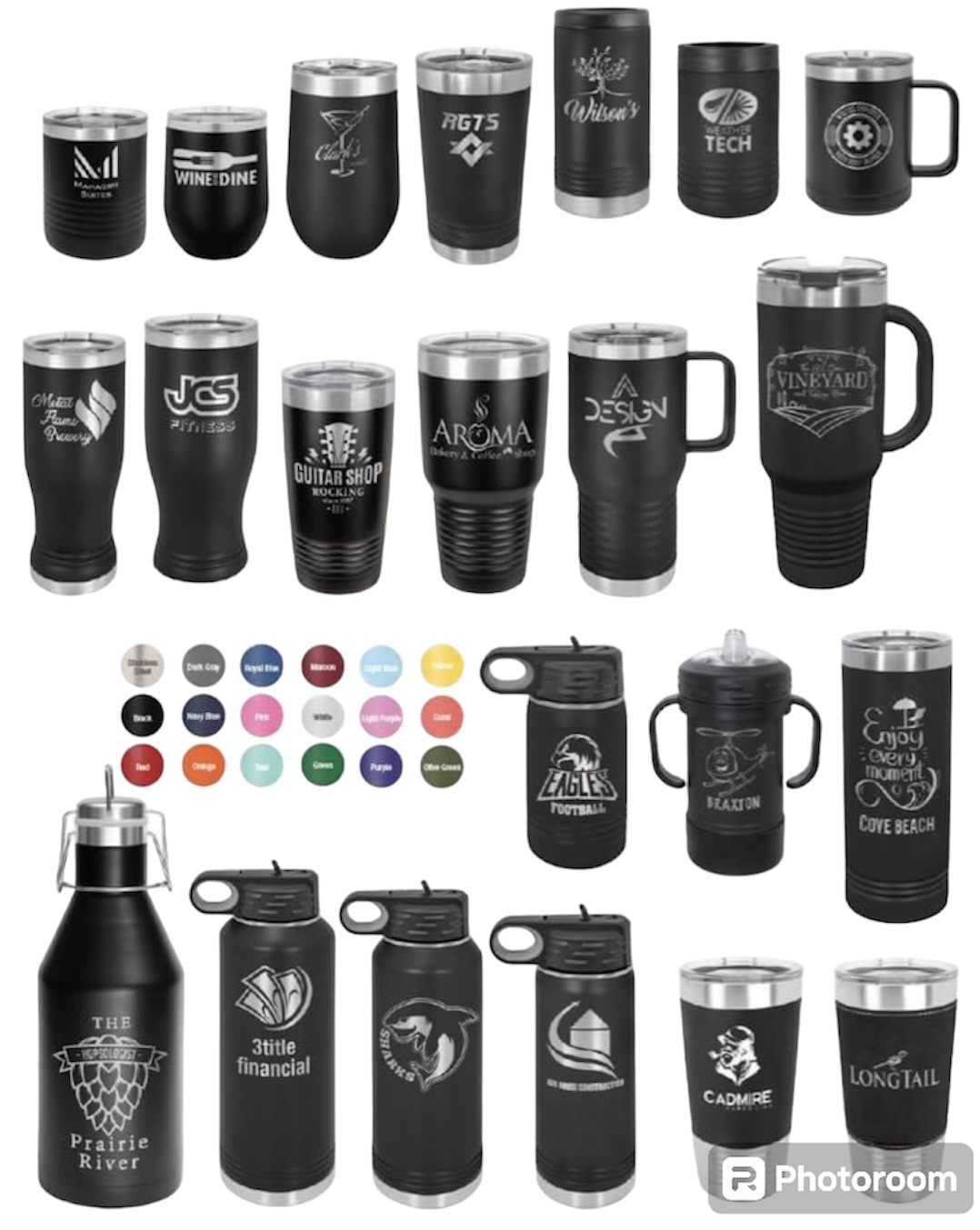 A Custom Business Logo on Tumblers? Yes we can!!! - Image 10